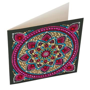 CCK-A42 Mandala Crystal Art Card Kit