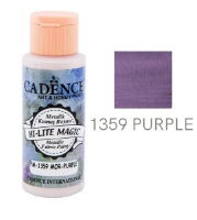 Purple Hi-Lite Magic Metallic Fabric PAint 59ml