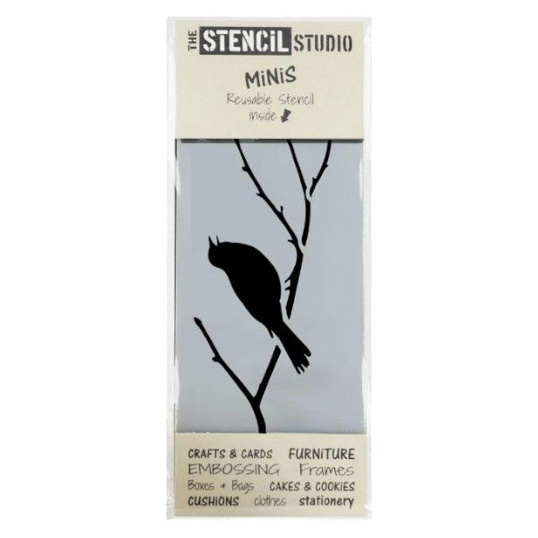 Blackbirds Mini Craft Stencil