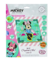 Minnie on Holiday - Disney Crystal Art Card Kit 