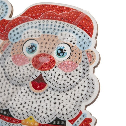 CAFGR-GEN010-05 Santa Crystal Art Buddy Kit close up