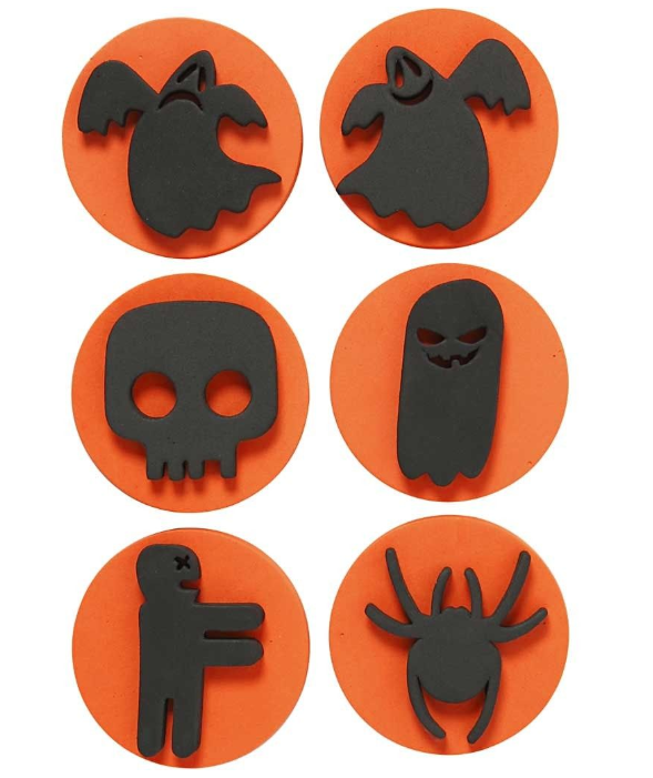 CH28553 Foam Stamps Halloween for Arts & Crafts