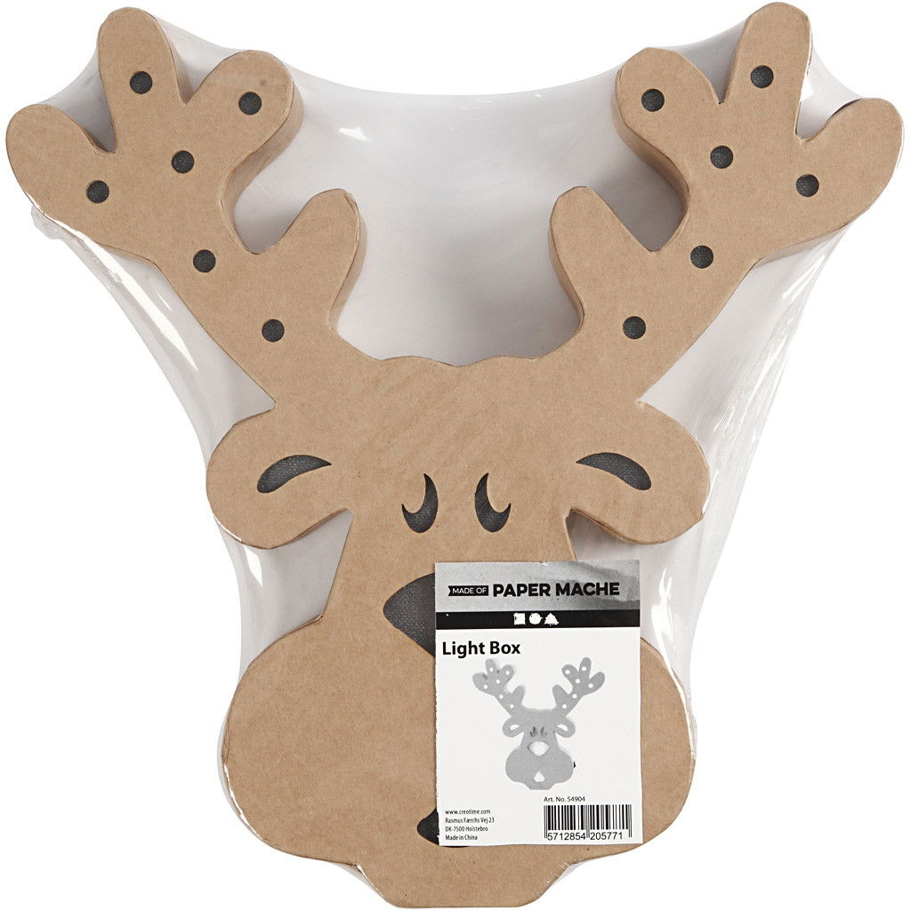 CH54904 Reindeer Head Figure in pack