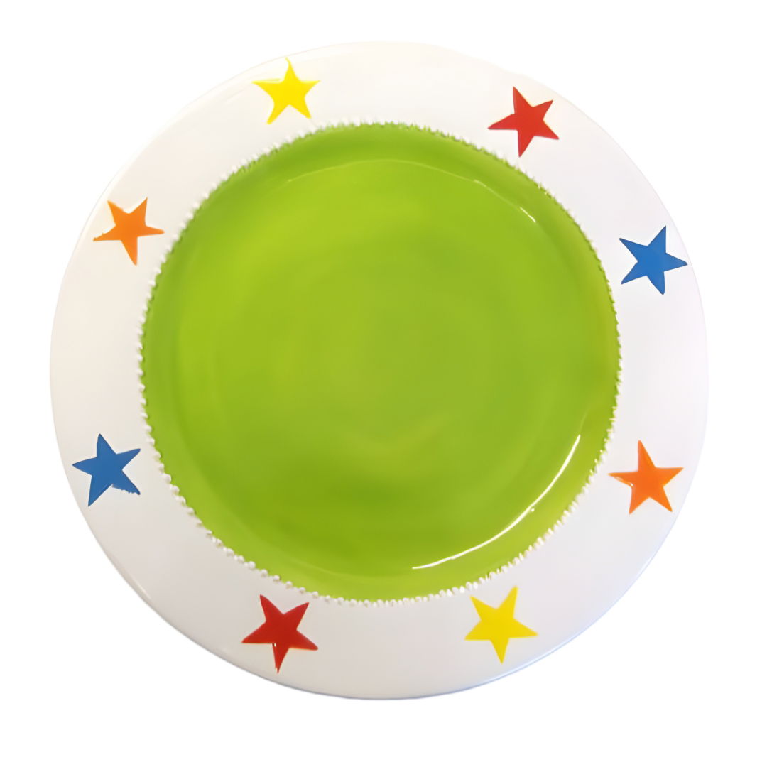 Rimmed Dinner Plate 25.4cm