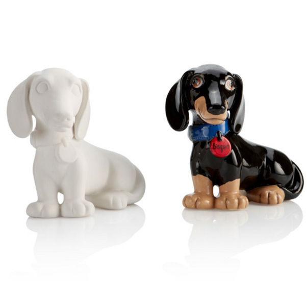 7407 Dachshund Bank (white background)