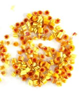 Yellow Floral Wafers for Enamel Jewellery 2.5g