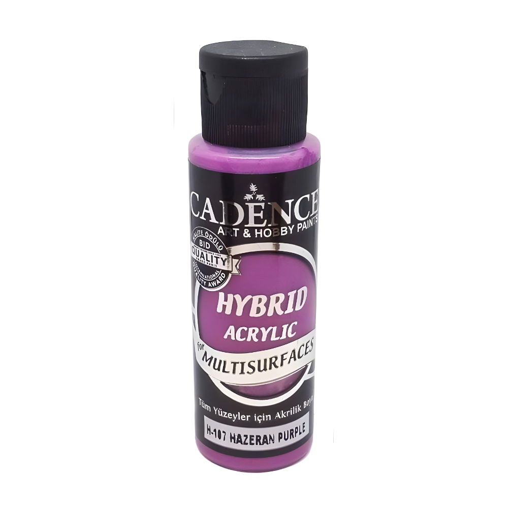 Purple - Hybrid Gold Glitter Multisurface Acrylic 120ml