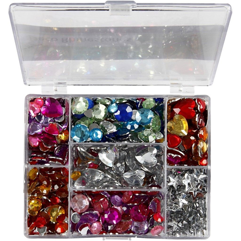 Mixed Rhinestones Pack of 300