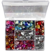 Mixed Rhinestones Pack of 300