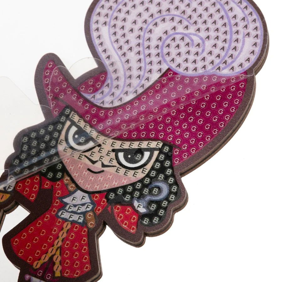 CAPTAIN HOOK CRYSTAL ART BUDDY