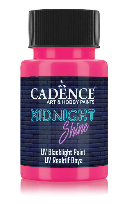 Midnight Shine Pink UV Paint 50ml`