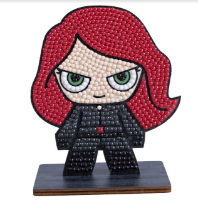 Black Widow- Marvel Crystal Art Buddy Kit 11x8cm approx