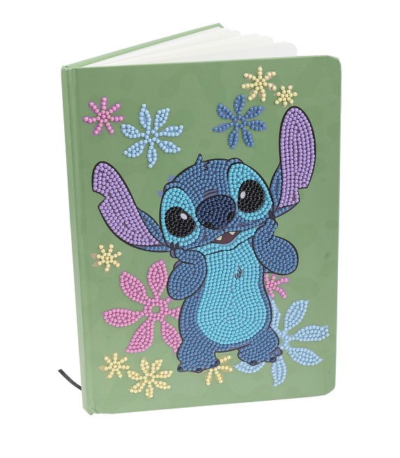 CANJ-DNY604 Stitch Crystal Art Notebook Kit notebook view