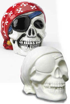 SKULL BANK 5.5\" l x 4.75\" h