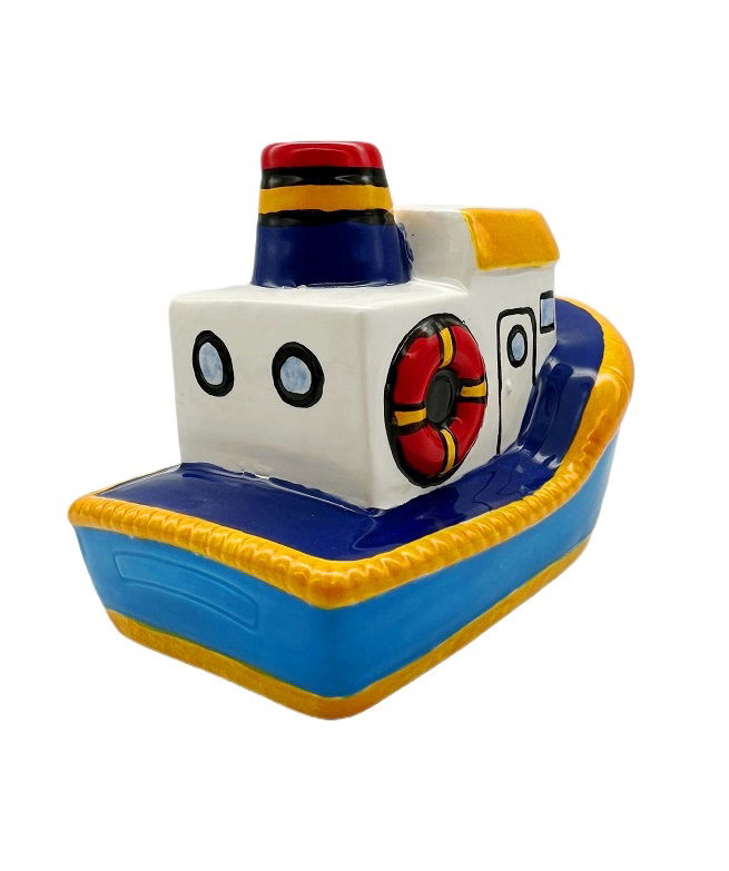 Tug Boat - 10cm h x 14.5cm w