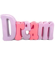 5150 Dream Word Plaque white background