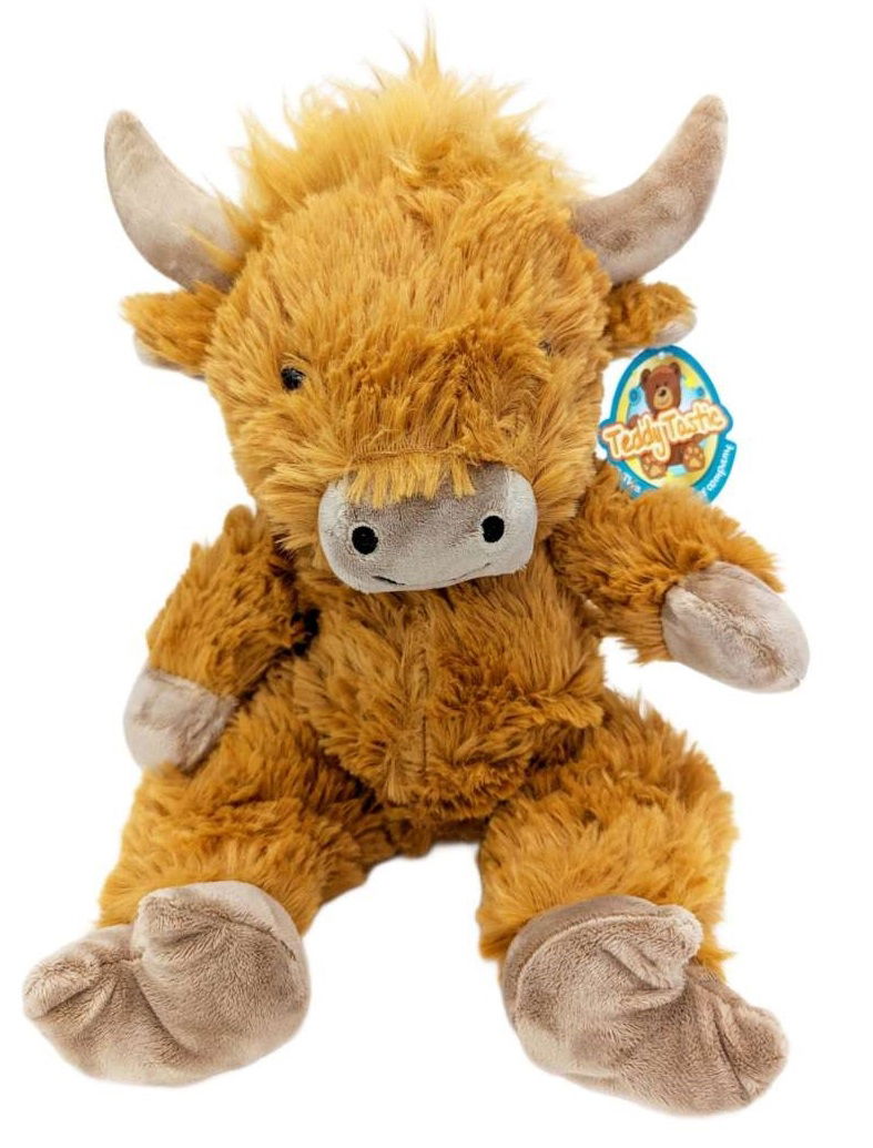 Hippy the Highland Cow- TeddyTastic Build Your Own Bear