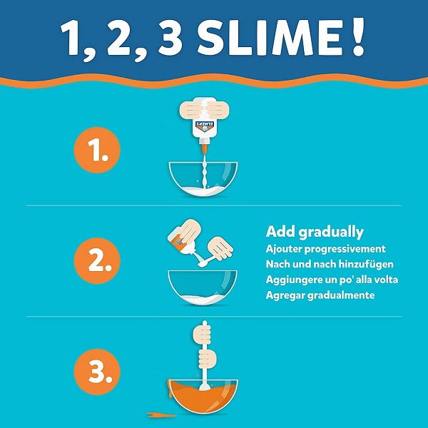 Elmers Magical Liquid Slime Activator instructions