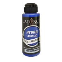 HSG-038 Ultramarine -Hybrid Glitter Multisurface Acrylic Paint 120ml