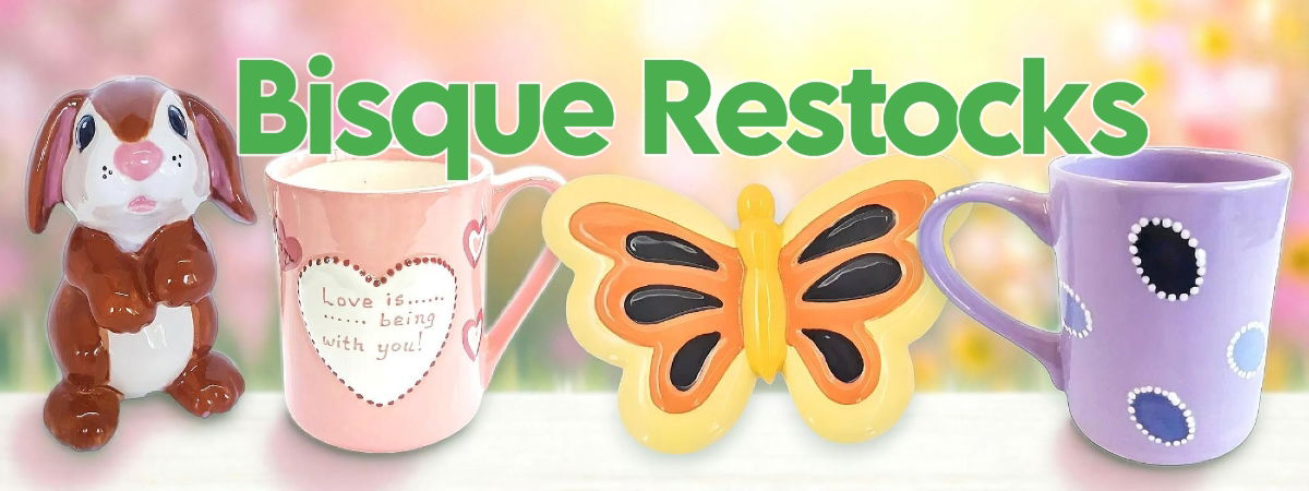 Back in Stock Bisqueware