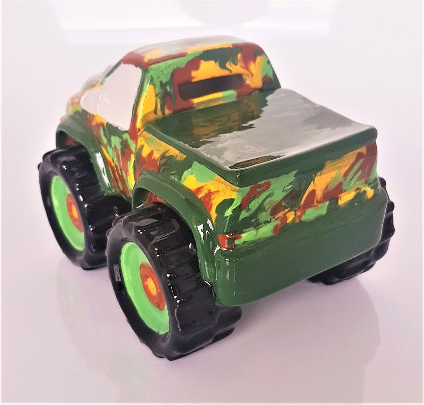 7224 Monster Truck Bank