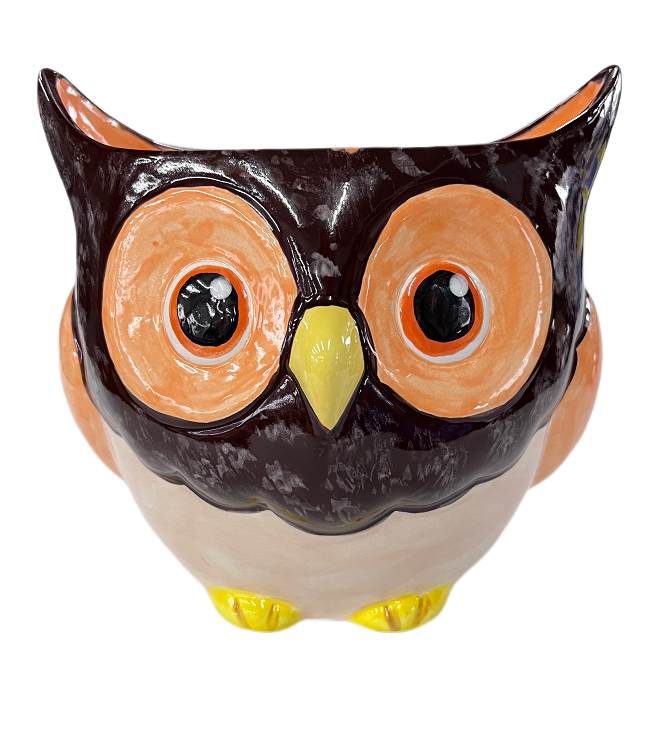 Owl Planter 16.5cm W x 15.8cm H