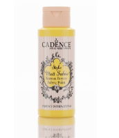 CHF635 Lemon Yellow Style Matt Fabric Paints Cadence Bottle