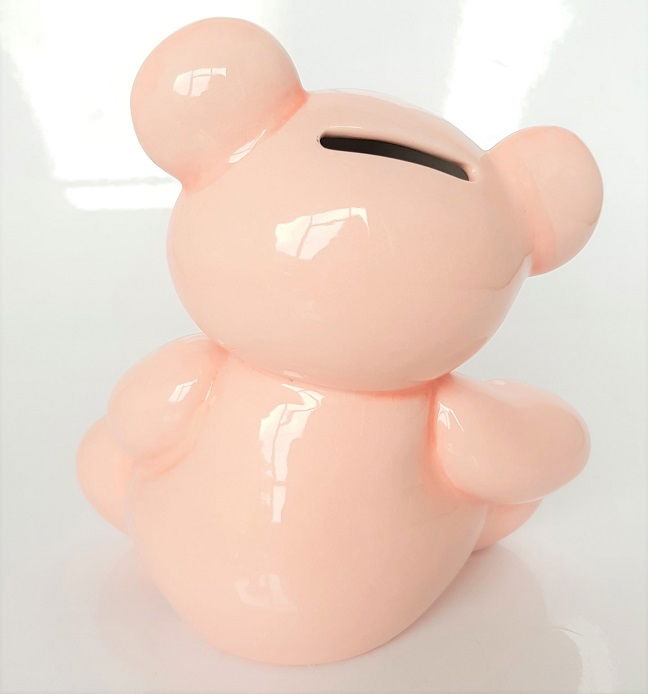 7108 Teddy Bear Bank (reverse)