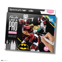 DC1-HARL Harley Quinn Fan Art Like a Pro Kit Spectrum Noir Packaging