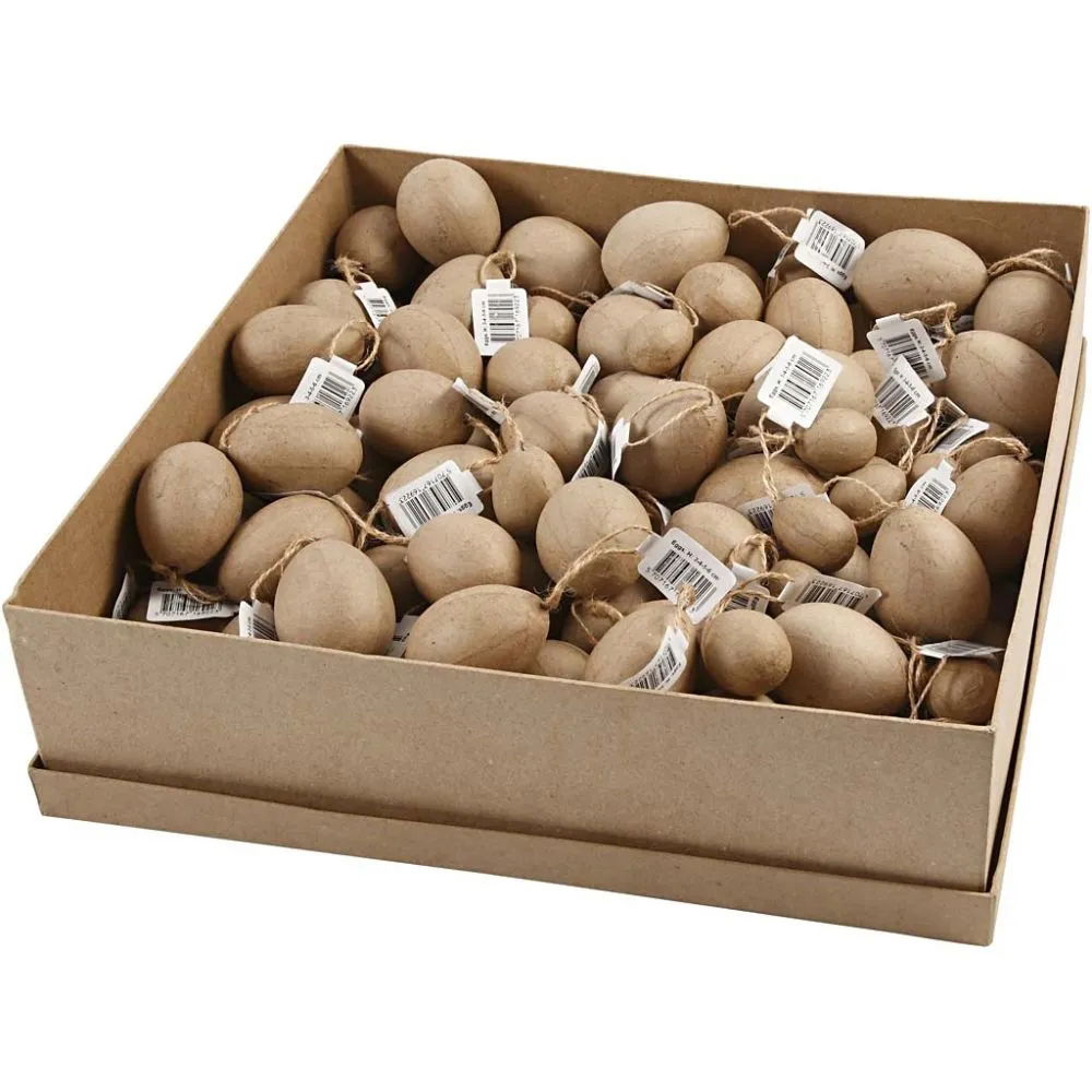 EGGS, H:3-4-5-6CM 140PC