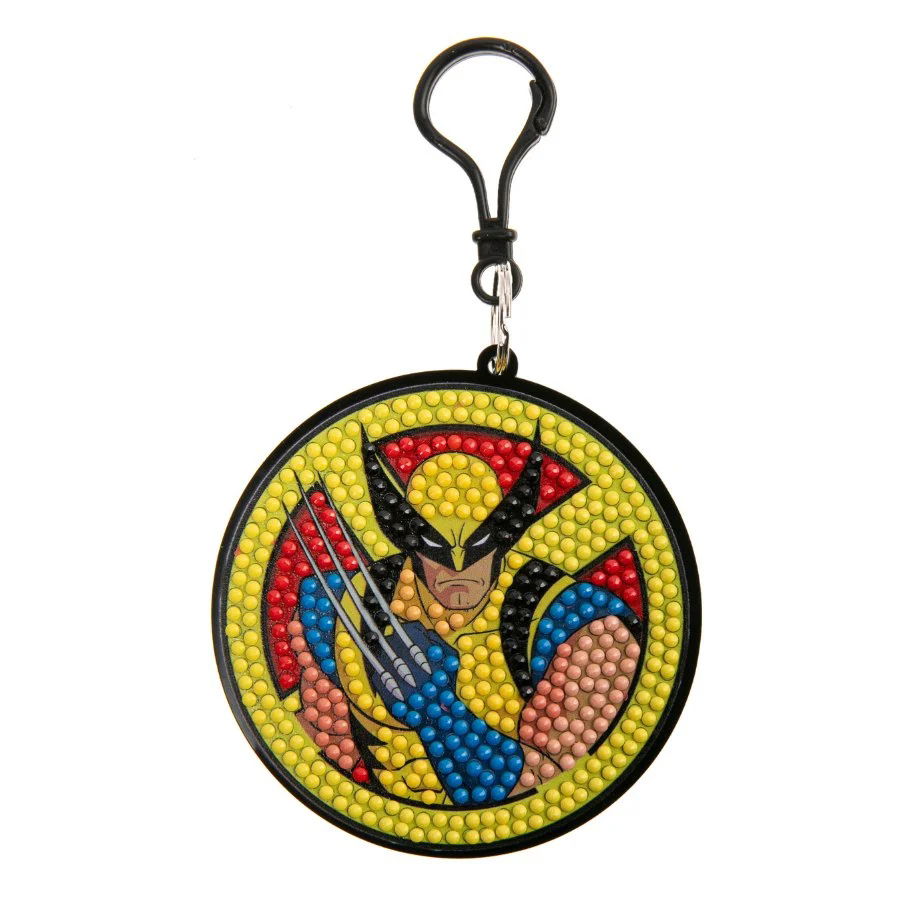 Wolverine - Marvel Universe Crystal Art Bag Charm Kit