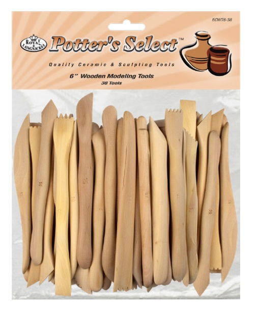 ECWT6-38 Economy 6 Inch Wooden Moulding Tools (38pc)