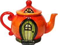 Teapot Fairy House