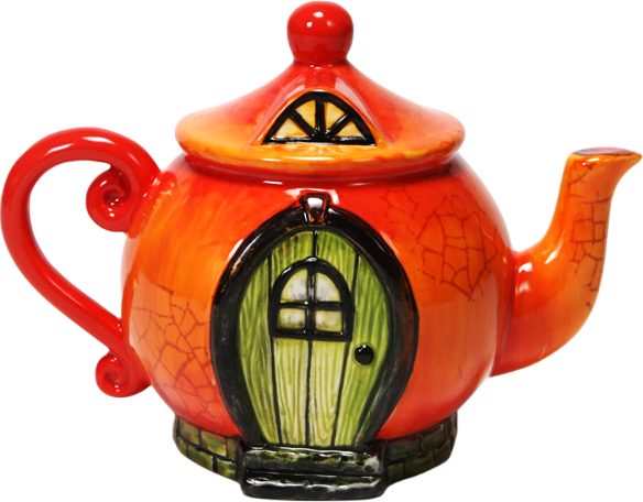 Teapot Fairy House