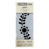 Outer packaging for Marjorie Wave reusable craft stencil