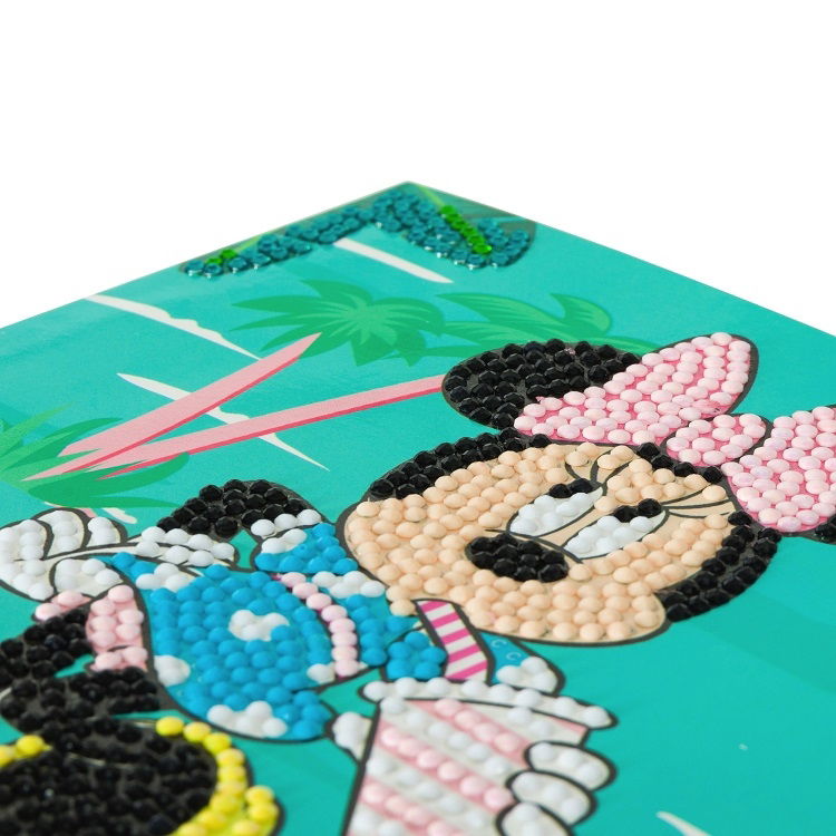 Minnie on Holiday - Disney Crystal Art Card Kit 