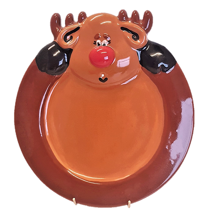 Reindeer Plate