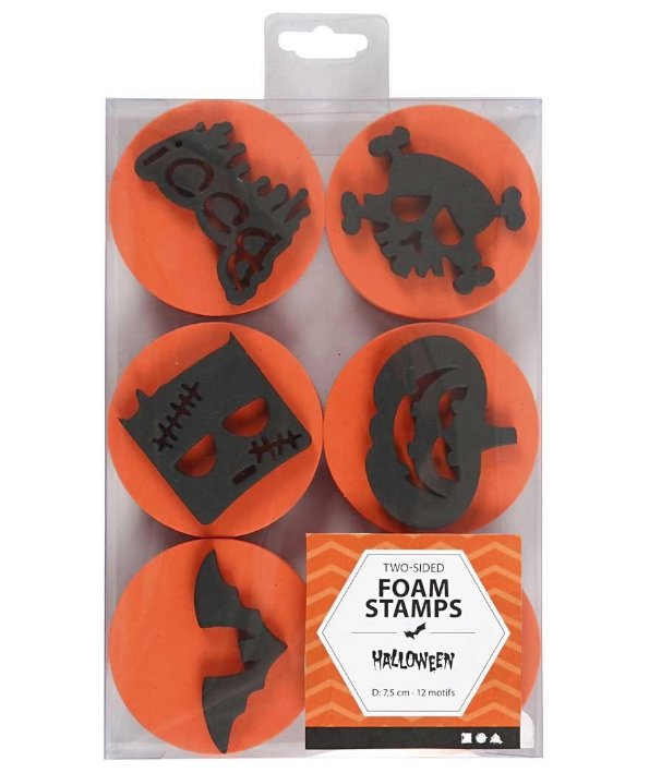 CH28553 Foam Stamps Halloween- in pack