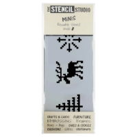 Moose Border Mini Craft Stencil