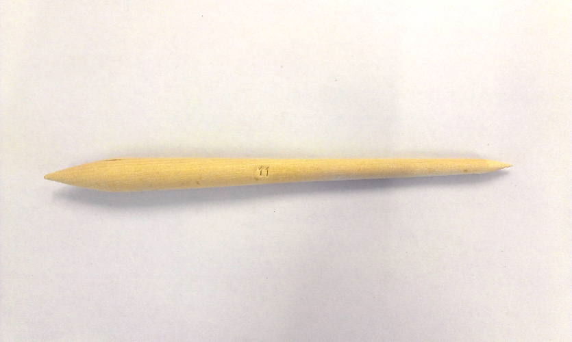 Boxwood Modelling Tool No. 11 for clay sculpting and ceramic detailing (CH6611)