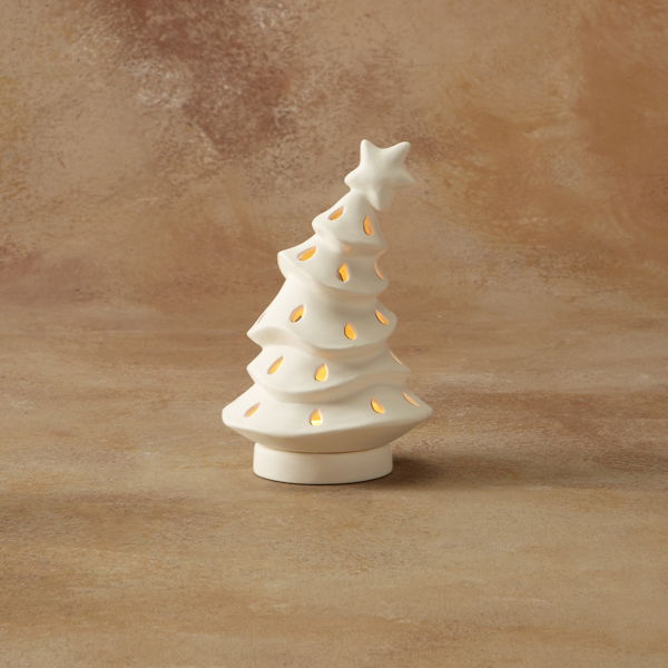 5249 Animated Tree Votive- unpainted