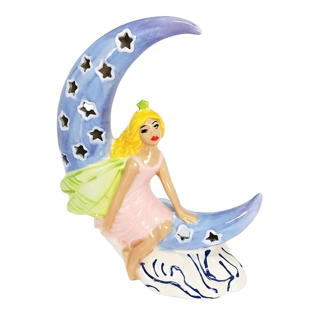 Moonbeam Fairy Lantern- Unpainted Ceramic Blank Bisqueware Paint Your Own Pottery