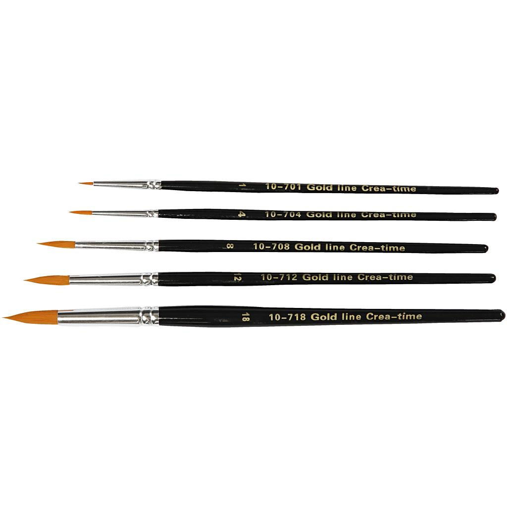 Paint Brushes (5pc) Multi Purpose