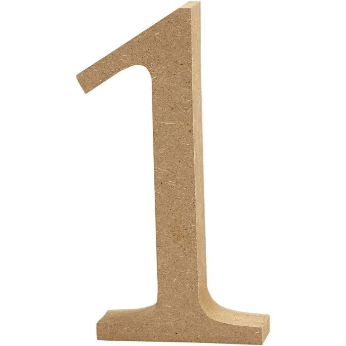 CH56339 Number 1 MDF for Arts and Crafts